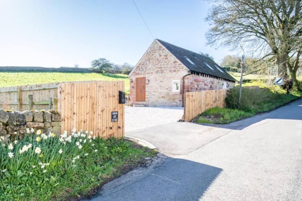 Luxury Detached Peak District Stone Barn - Dog Friendly Villa Hazelwood Bagian luar foto